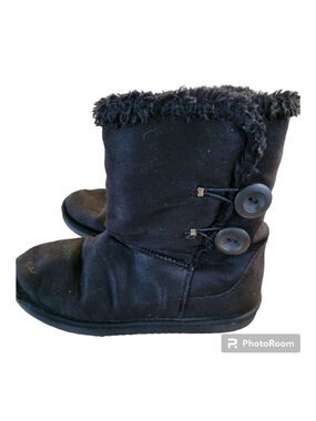 Sonoma Girls Boots Size 2 Faux Fur Lined